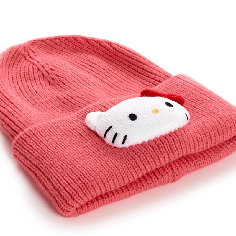 Sanrio Hello Kitty Knit Mascot Accessories Beanie  USA |  EUQZD-0793