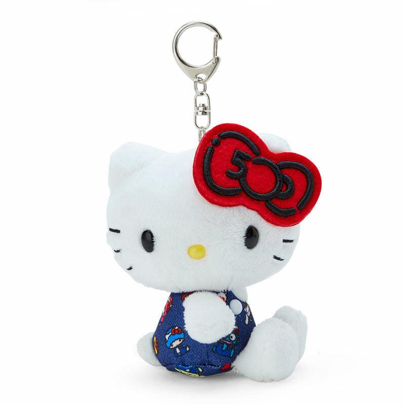 Sanrio Hello Kitty Mascot Plush (Hello, Everyone! Series) Sanrio Characters Keychain  USA |  QHMXN-6970