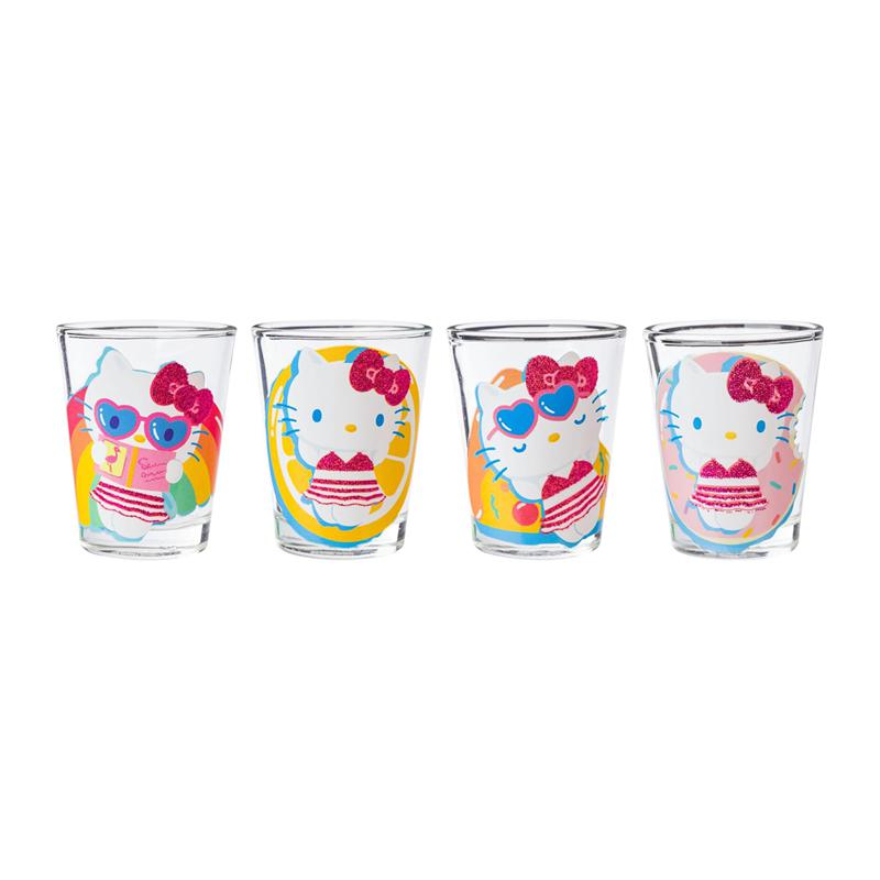 Sanrio Hello Kitty Mini 4-Piece Set (Pool Floatie) Sanrio Characters Glasses  USA |  DATKV-3690