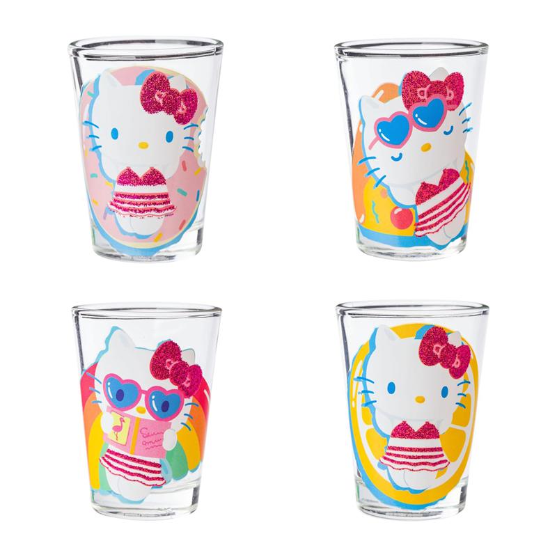 Sanrio Hello Kitty Mini 4-Piece Set (Pool Floatie) Sanrio Characters Glasses  USA |  DATKV-3690