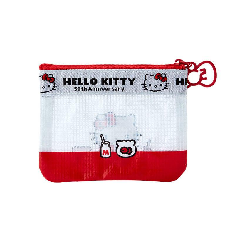 Sanrio Hello Kitty Mini Flat (Hello, Everyone! Series) Sanrio Characters Pouch  USA |  OCGXV-9107