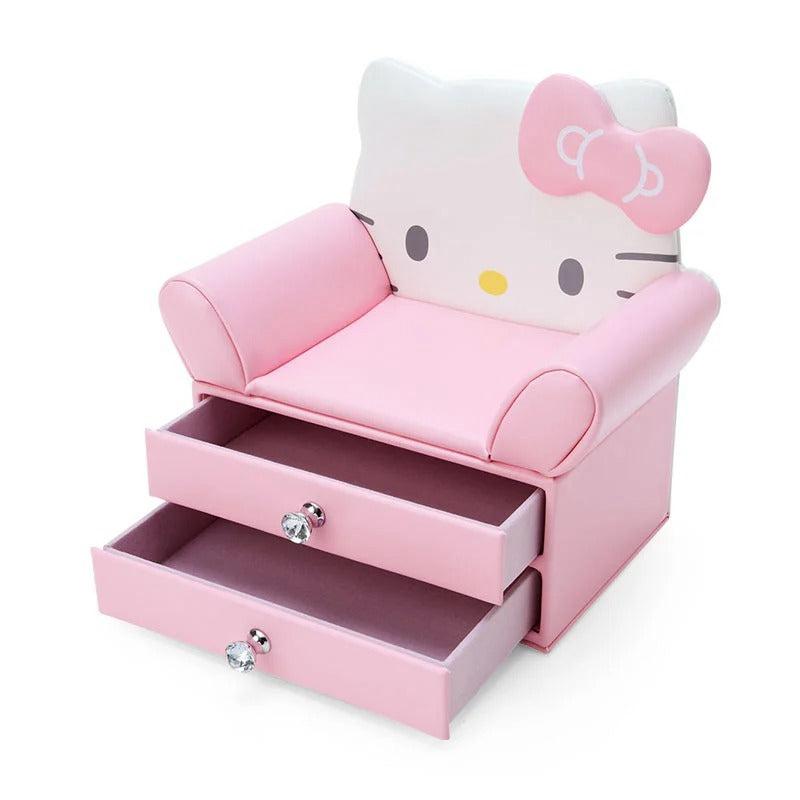 Sanrio Hello Kitty Mini Sofa Sanrio Characters Storage Chest  USA |  LTUOD-0451