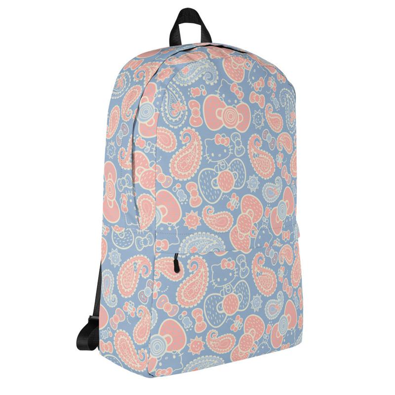 Sanrio Hello Kitty Paisley All-Over Print Sanrio Characters Backpack  USA |  YPUSG-6471