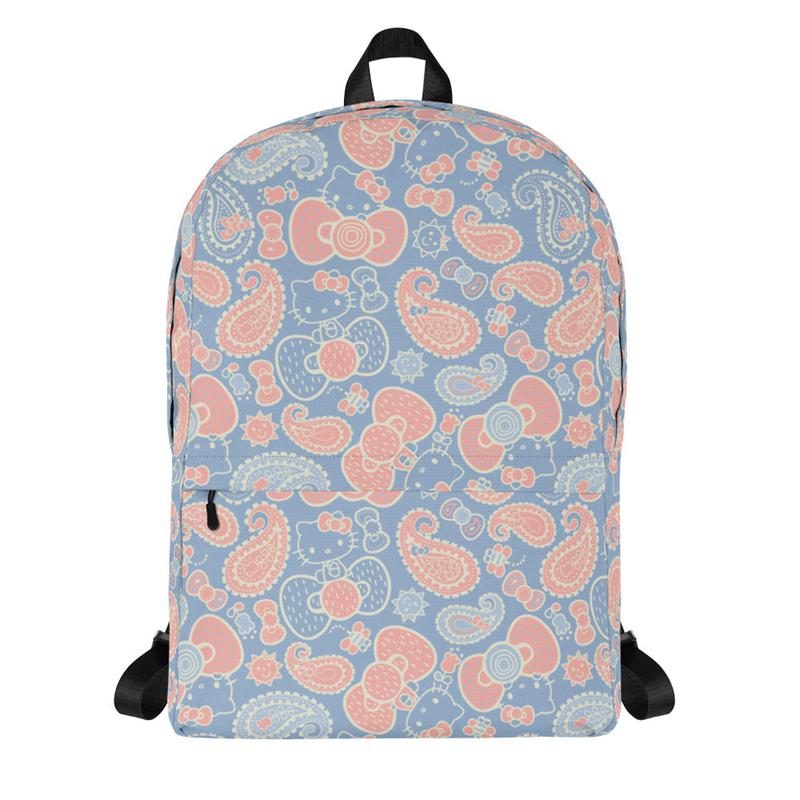 Sanrio Hello Kitty Paisley All-Over Print Sanrio Characters Backpack  USA |  YPUSG-6471