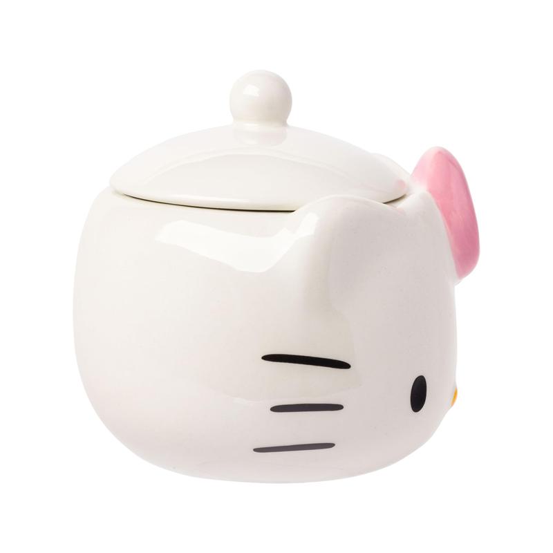 Sanrio Hello Kitty Pink Bow Ceramic Storage Jar Sanrio Characters Storage Jar  USA |  OFNVW-1629