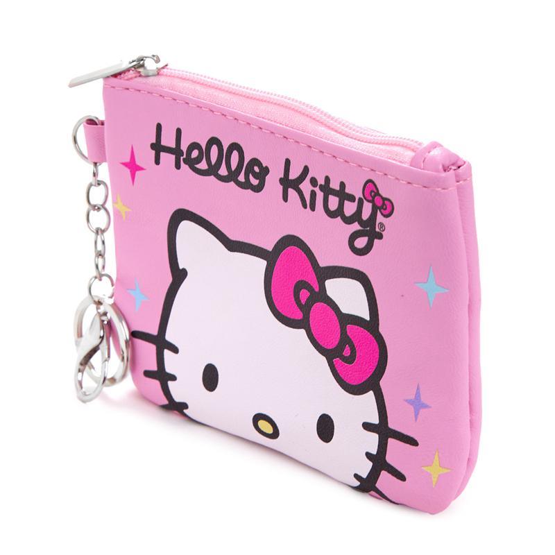 Sanrio Hello Kitty Pink Card Bags Keychain  USA |  VMDZW-1437