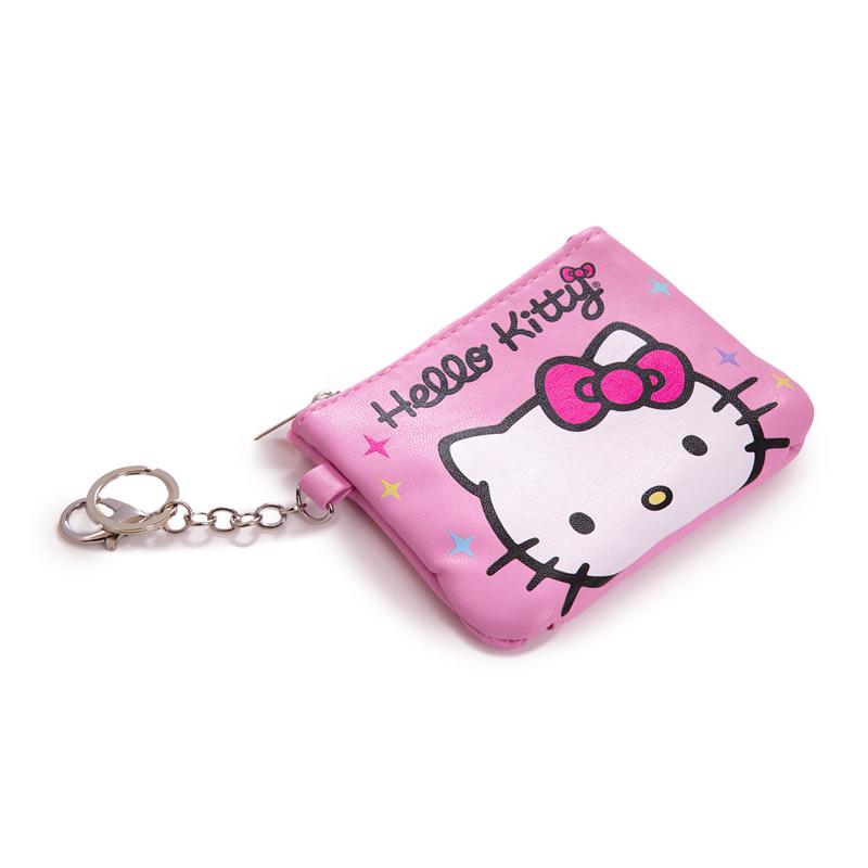 Sanrio Hello Kitty Pink Card Bags Keychain  USA |  VMDZW-1437