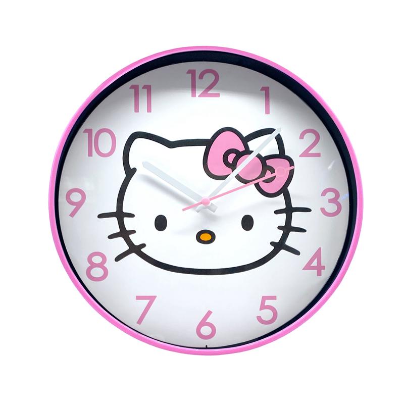 Sanrio Hello Kitty Pink Classic Wall Sanrio Characters Clock  USA |  VJLDZ-3850