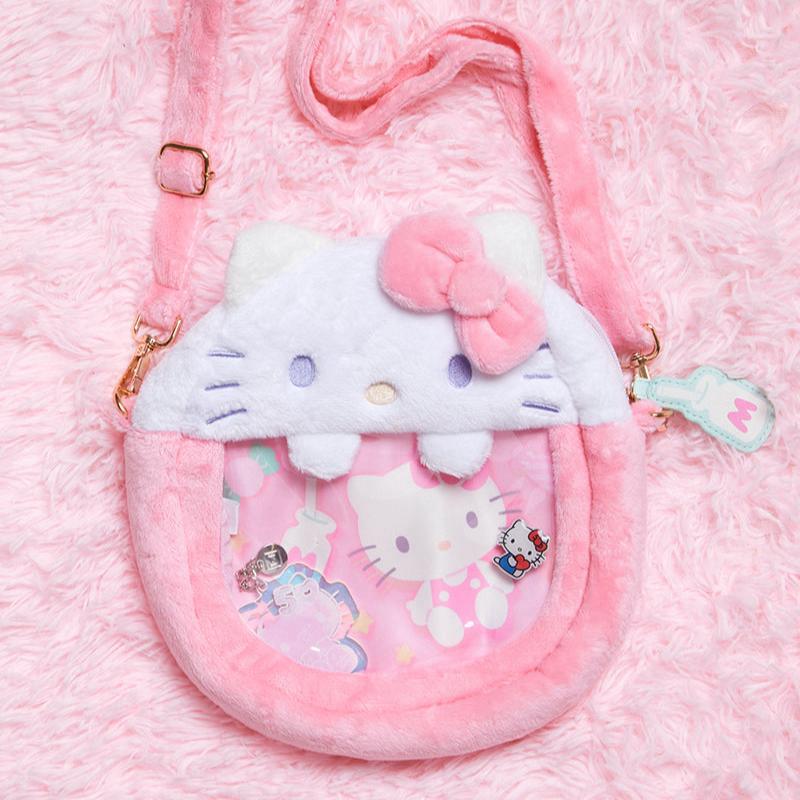 Sanrio Hello Kitty Plush Bags Crossbody Bag  USA |  ZWNAY-2096