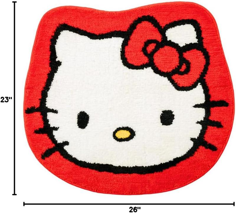 Sanrio Hello Kitty Plush Bathroom Mat Sanrio Characters Plushies  USA |  XKUGQ-4061