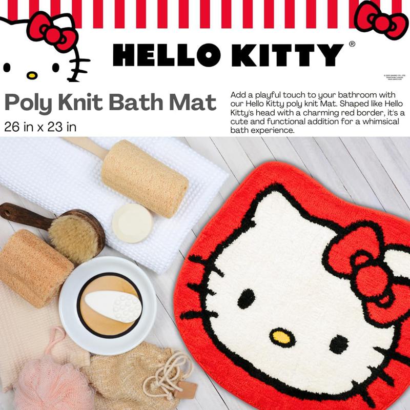 Sanrio Hello Kitty Plush Bathroom Mat Sanrio Characters Plushies  USA |  XKUGQ-4061