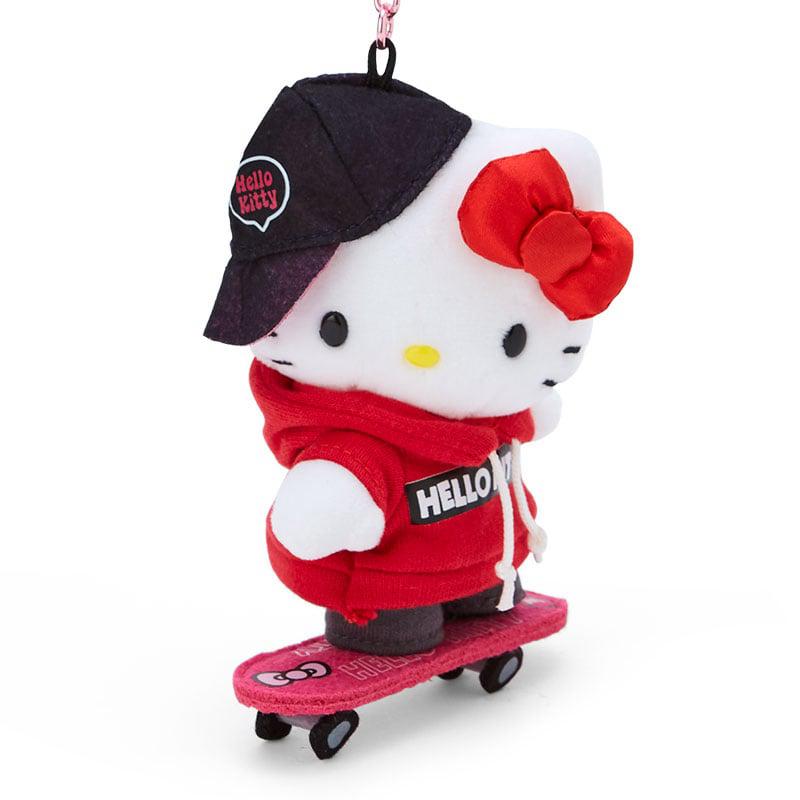 Sanrio Hello Kitty Plush Mascot (Sk8r Squad Series) Sanrio Characters Keychain  USA |  NBKCA-9312