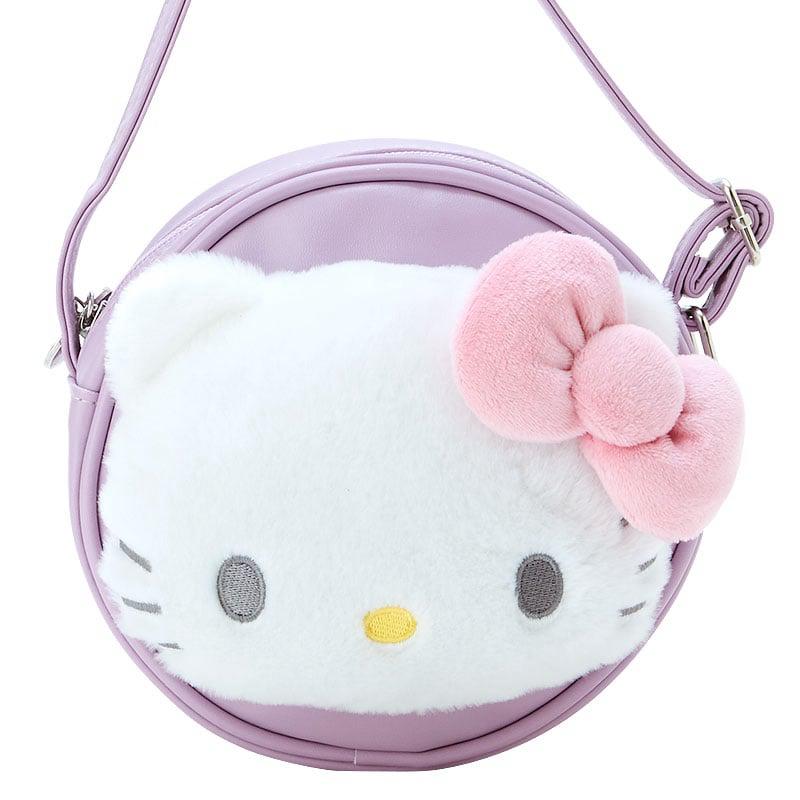 Sanrio Hello Kitty Plush Round Bags Crossbody Bag  USA |  CQRWH-8479