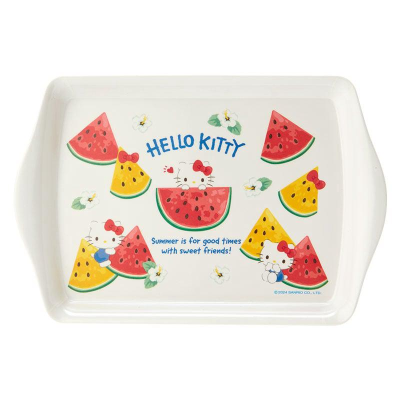 Sanrio Hello Kitty Serving (Summer Weather) Sanrio Characters Tray  USA |  WOUAG-0654