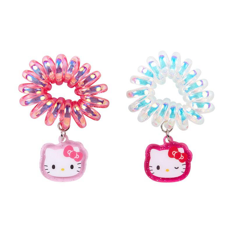 Sanrio Hello Kitty Spiral (Set of 2) Accessories Hair Tie  USA |  VCBYJ-6723