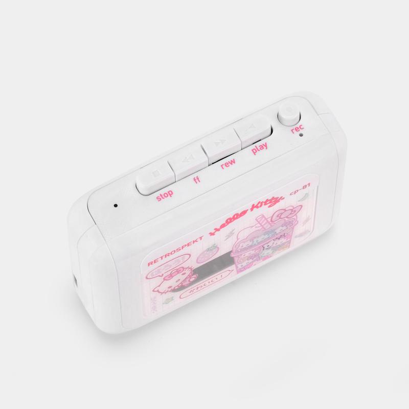 Sanrio Hello Kitty Strawberry Milk CP-81 Portable Accessories Cassette Player  USA |  JTSAZ-8523