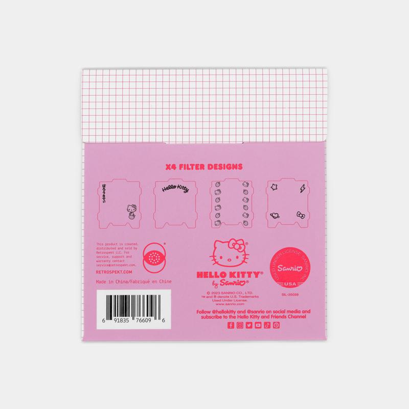 Sanrio Hello Kitty Strawberry Milk Photo Filters for Instant Films (4-Pack) Accessories Camera  USA |  OCQTZ-4319