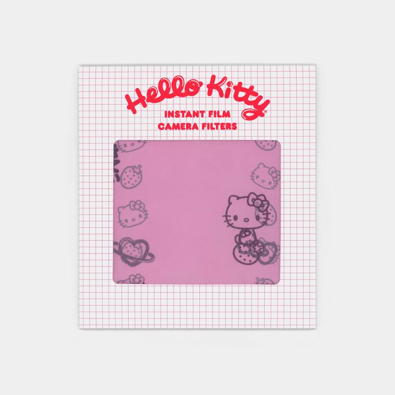 Sanrio Hello Kitty Strawberry Milk Photo Filters for Instant Films (4-Pack) Accessories Camera  USA |  OCQTZ-4319