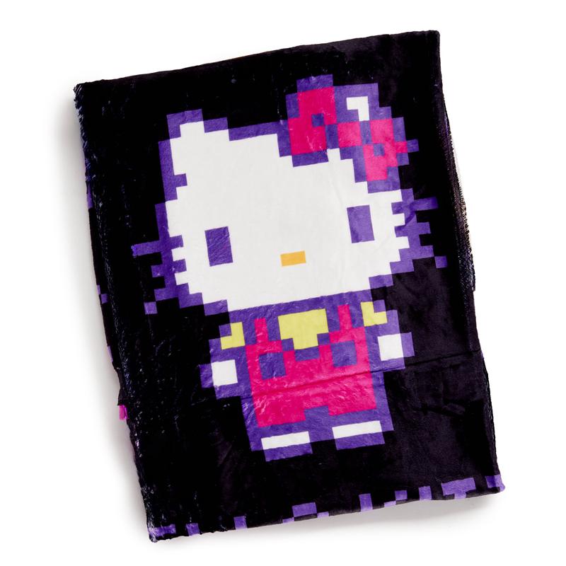 Sanrio Hello Kitty Throw (Retro Pixel Series) Sanrio Characters Blanket  USA |  KMYCR-4031