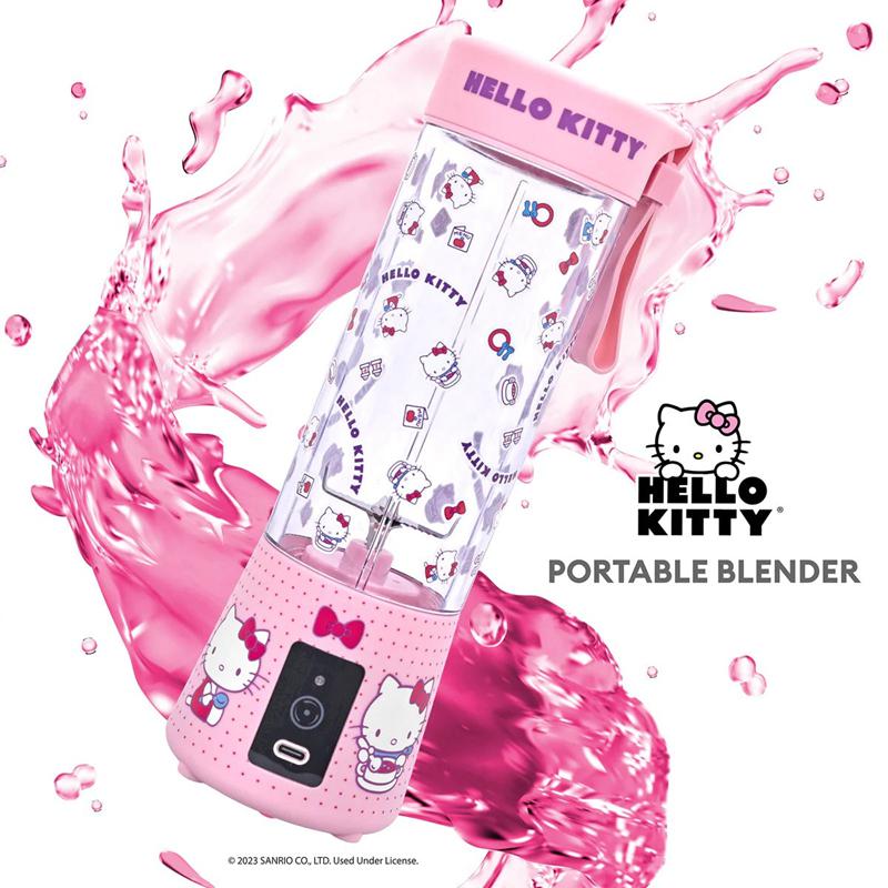 Sanrio Hello Kitty USB-Rechargeable Portable Blender Sanrio Characters Blender  USA |  QUWKY-8941