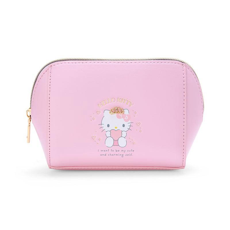 Sanrio Hello Kitty Zipper (Dainty Tiara Series) Sanrio Characters Pouch  USA |  DAZPG-0619