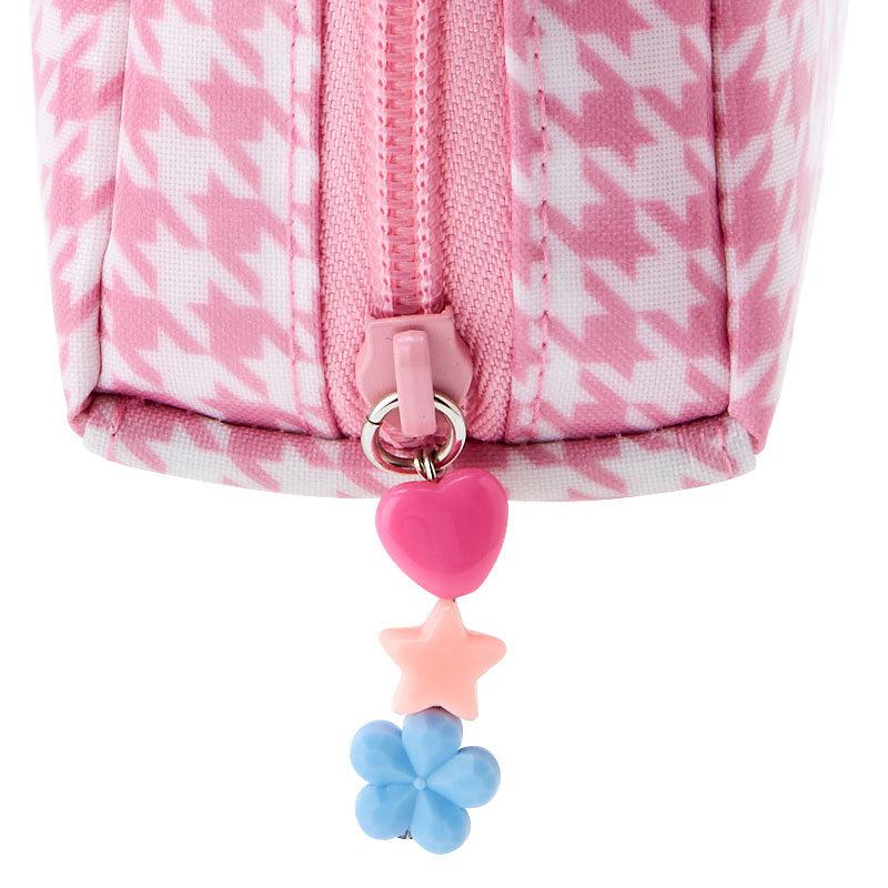 Sanrio Hello Kitty Zipper (Floral Houndstooth Series) Sanrio Characters Pouch  USA |  KQUSE-5471