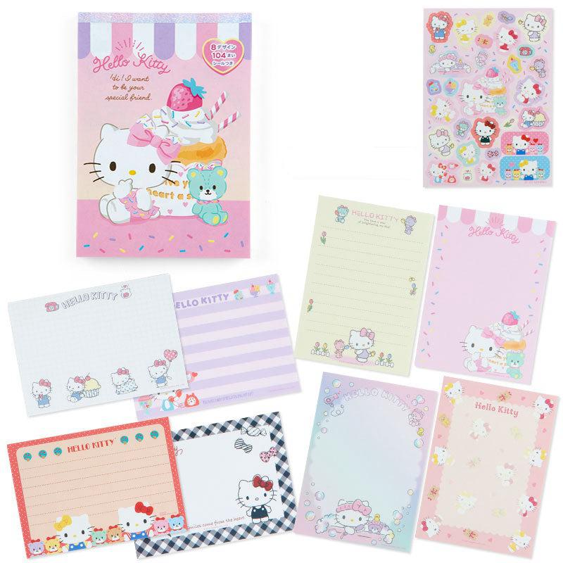 Sanrio Hello Kitty & Sanrio Characters Sticker Set  USA |  GXDQS-9126