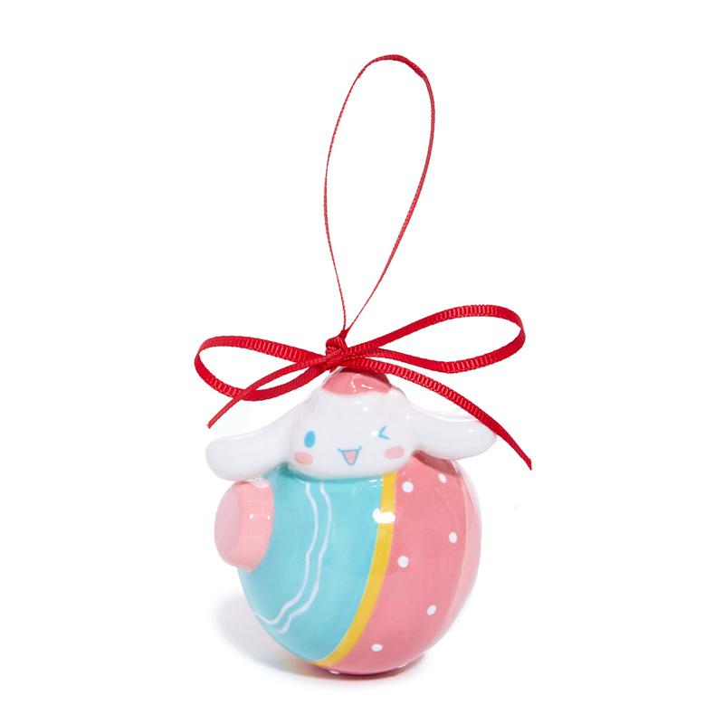 Sanrio Hello Kitty and Cinnamoroll 2-pc Holiday Ceramic Set (Pastel Sanrio Characters Ornament  USA |  MWTEK-5604