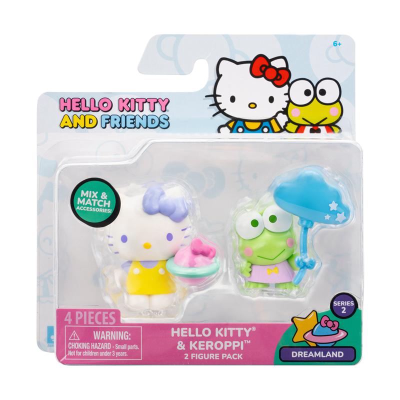 Sanrio Hello Kitty and Friends 2-pc (Series 2: Dreamland) Sanrio Characters Figure Pack  USA |  RCFGO-8206