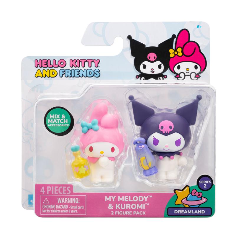 Sanrio Hello Kitty and Friends 2-pc (Series 2: Dreamland) Sanrio Characters Figure Pack  USA |  RCFGO-8206