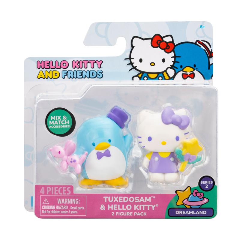 Sanrio Hello Kitty and Friends 2-pc (Series 2: Dreamland) Sanrio Characters Figure Pack  USA |  RCFGO-8206