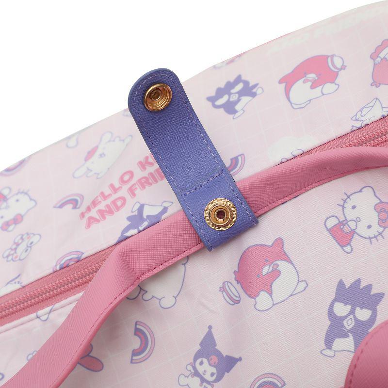 Sanrio Hello Kitty and Friends All-Over Print Rolling Sanrio Characters Duffle Bag  USA |  XFCHJ-2930