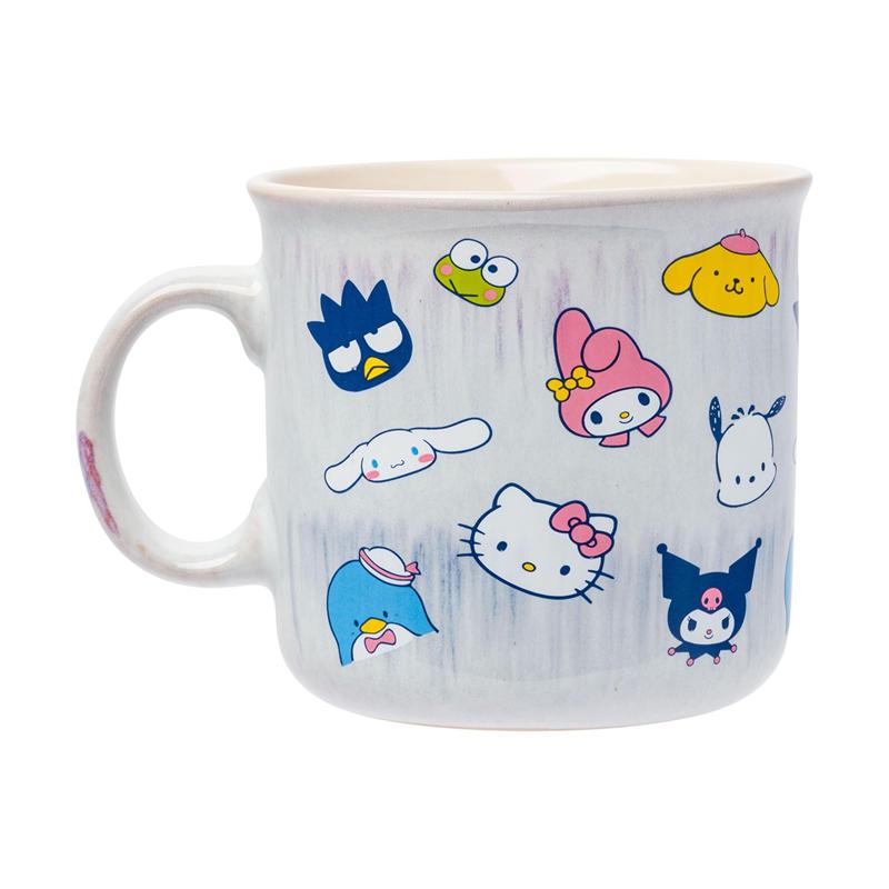 Sanrio Hello Kitty and Friends Ceramic (Glaze Faces) Sanrio Characters Mug  USA |  DVPTH-4035