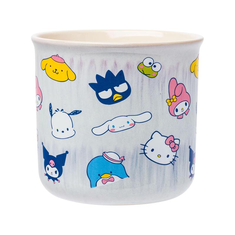 Sanrio Hello Kitty and Friends Ceramic (Glaze Faces) Sanrio Characters Mug  USA |  DVPTH-4035