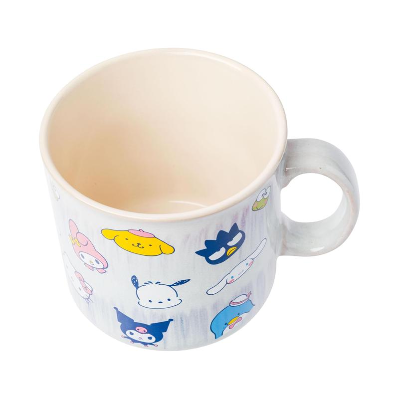 Sanrio Hello Kitty and Friends Ceramic (Glaze Faces) Sanrio Characters Mug  USA |  EFARG-1968