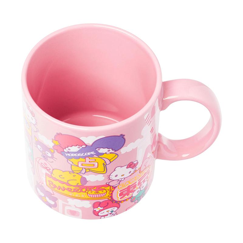 Sanrio Hello Kitty and Friends Ceramic (Kawaii Fun) Sanrio Characters Mug  USA |  BJDWM-1267