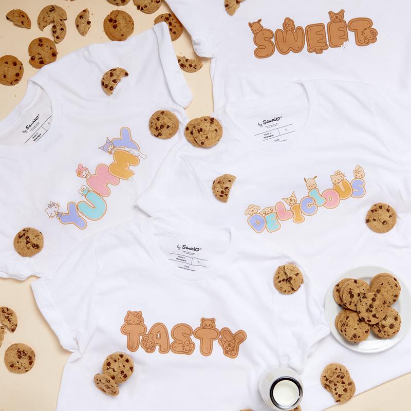 Sanrio Hello Kitty and Friends Delicious Cookie Apparel Tee  USA |  GDZWH-1708