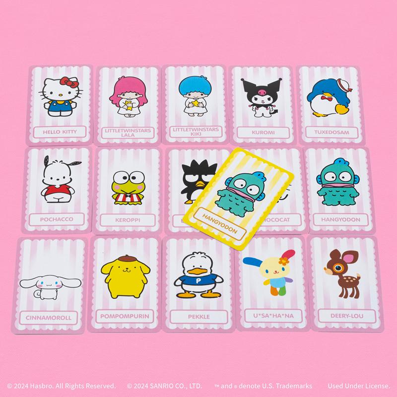 Sanrio Hello Kitty and Friends Guess Who? Sanrio Characters Card Game  USA |  IKVXF-2450