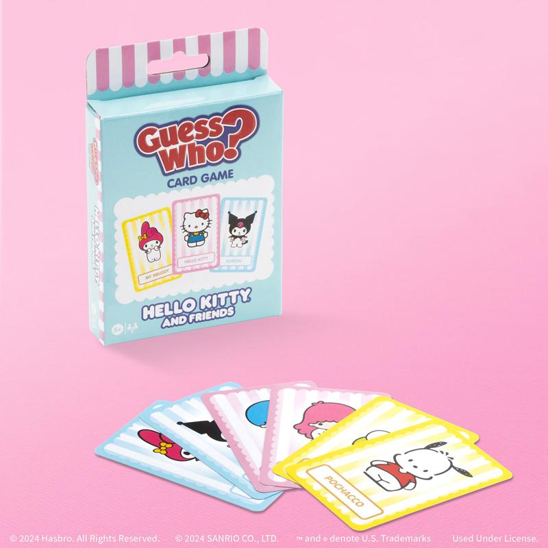 Sanrio Hello Kitty and Friends Guess Who? Sanrio Characters Card Game  USA |  IKVXF-2450