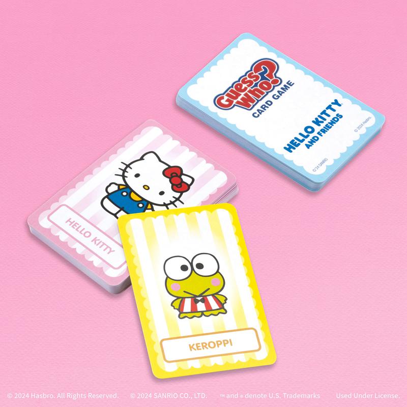 Sanrio Hello Kitty and Friends Guess Who? Sanrio Characters Card Game  USA |  IKVXF-2450