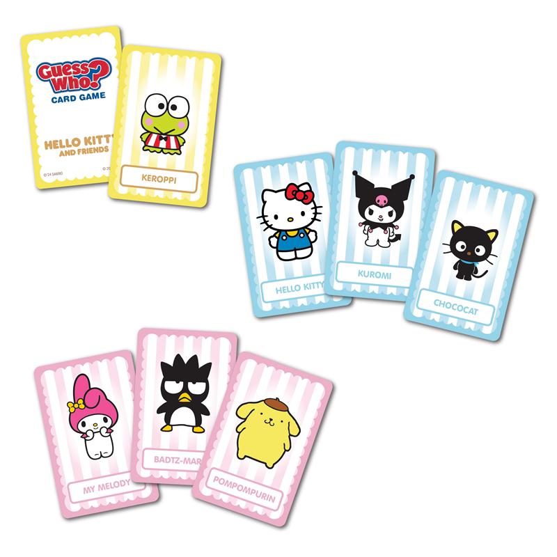 Sanrio Hello Kitty and Friends Guess Who? Sanrio Characters Card Game  USA |  IKVXF-2450