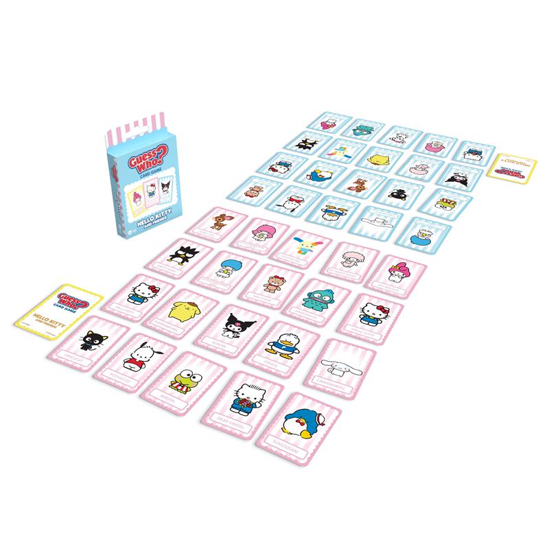 Sanrio Hello Kitty and Friends Guess Who? Sanrio Characters Card Game  USA |  IKVXF-2450