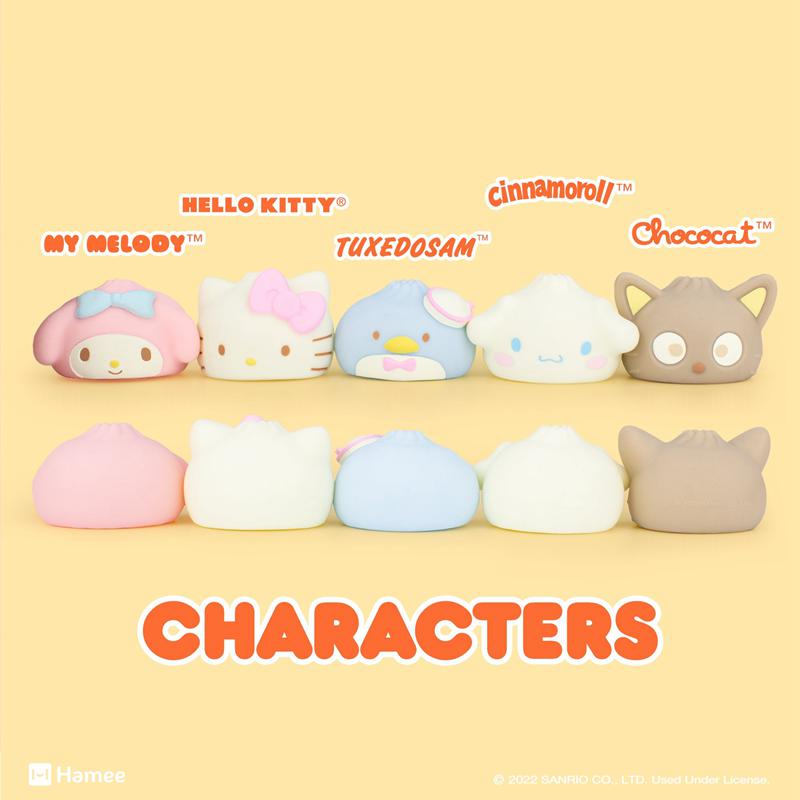 Sanrio Hello Kitty and Friends Steamed Bunsule (Series 3) Sanrio Characters Squishies  USA |  VUCTM-7625