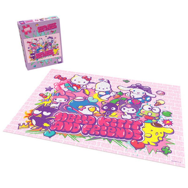 Sanrio Hello Kitty and Friends Tokyo Skate 1000-Pc Sanrio Characters Puzzles  USA |  CNLZG-7261