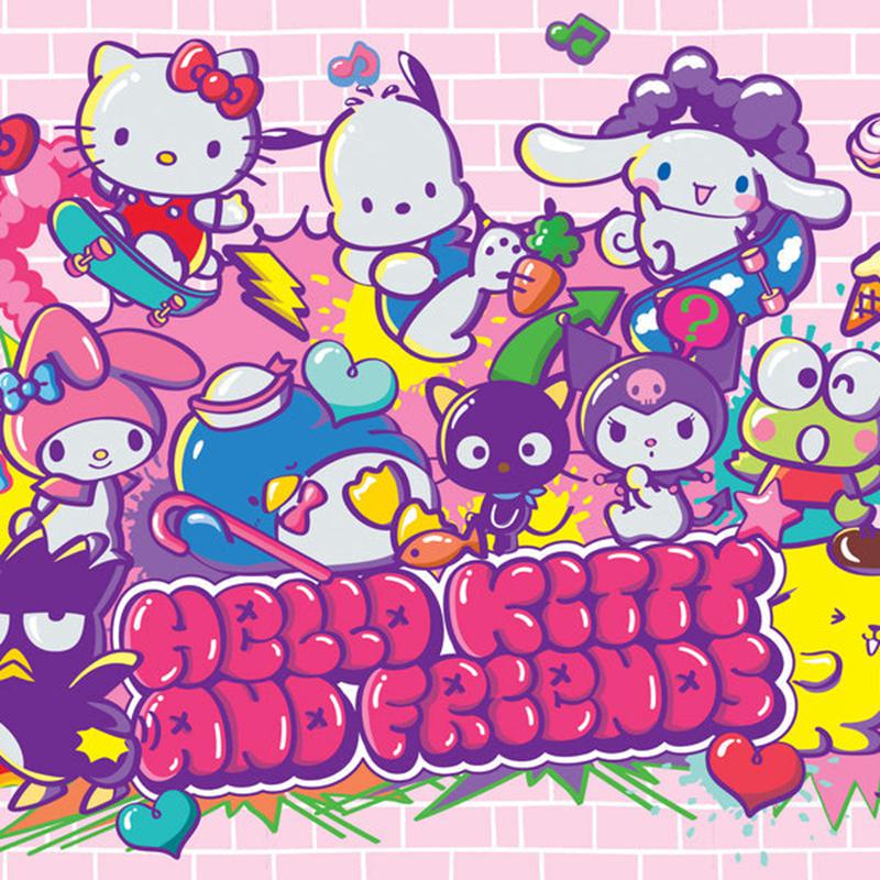 Sanrio Hello Kitty and Friends Tokyo Skate 1000-Pc Sanrio Characters Puzzles  USA |  CNLZG-7261