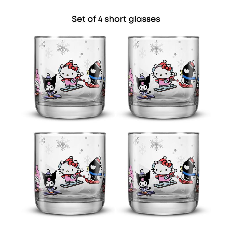 Sanrio Hello Kitty and Friends Winter Wonderland Short Sanrio Characters Glasses  USA |  JYPNK-2870