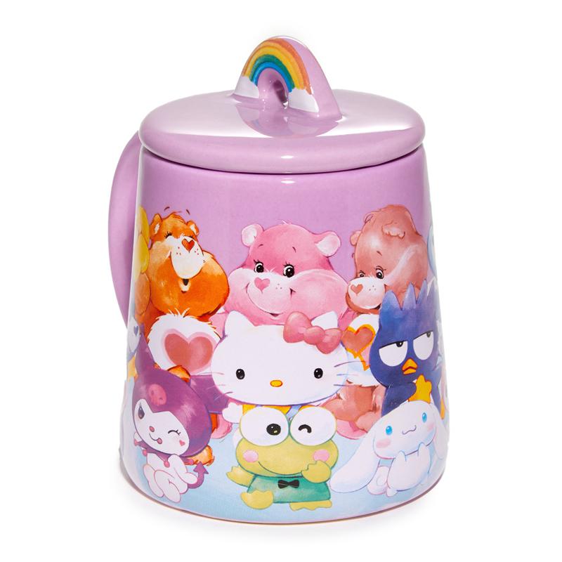 Sanrio Hello Kitty and Friends x Care Bears Lidded Sanrio Characters Mug  USA |  WFOID-7304