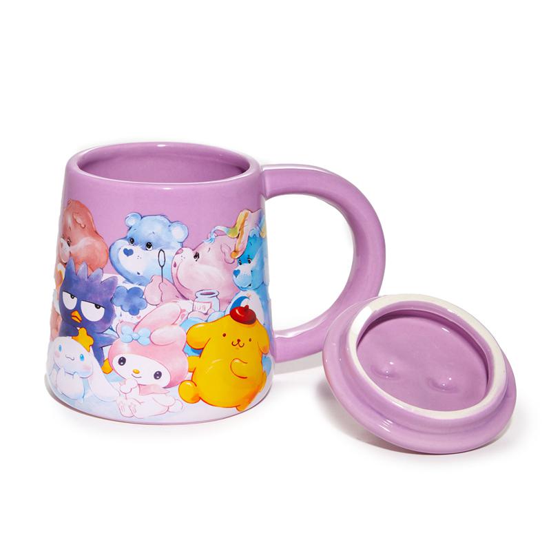 Sanrio Hello Kitty and Friends x Care Bears Lidded Sanrio Characters Mug  USA |  WFOID-7304