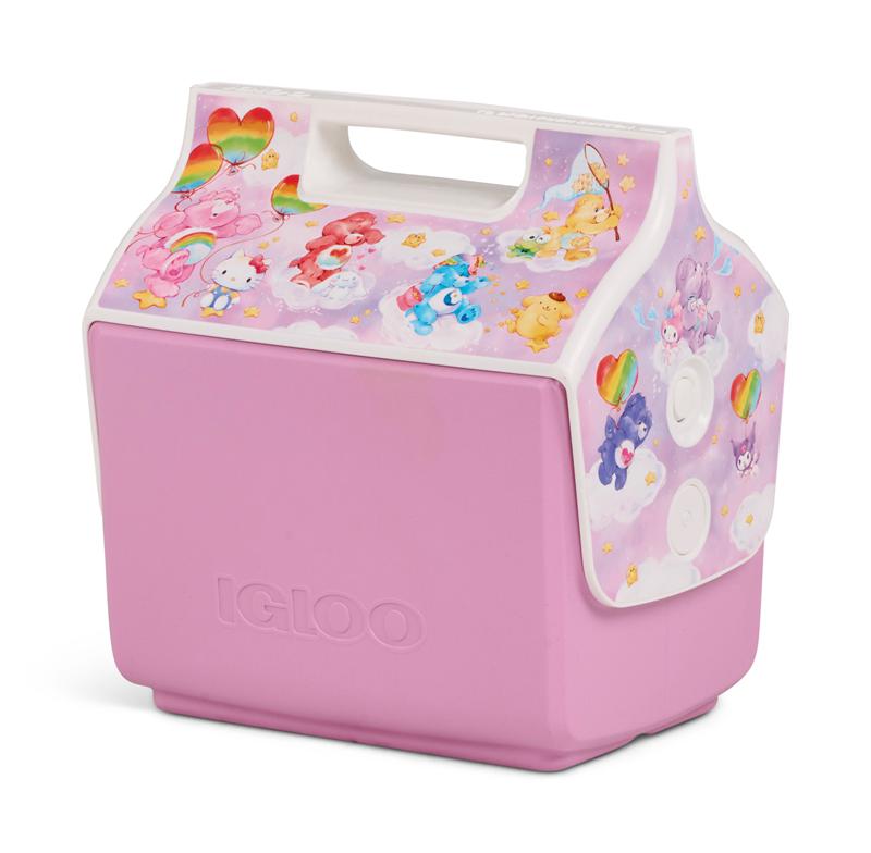 Sanrio Hello Kitty and Friends x Care Bears Igloo Little Playmate 7 Qt Sanrio Characters Cooler  USA |  CEDGP-7210