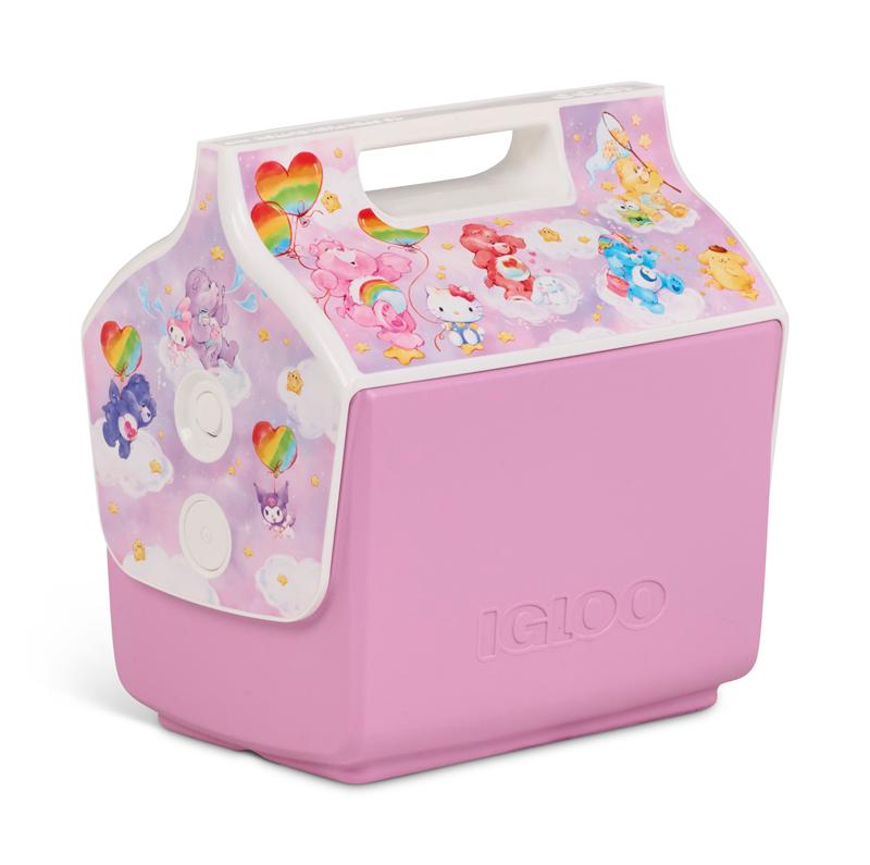 Sanrio Hello Kitty and Friends x Care Bears Igloo Little Playmate 7 Qt Sanrio Characters Cooler  USA |  CEDGP-7210